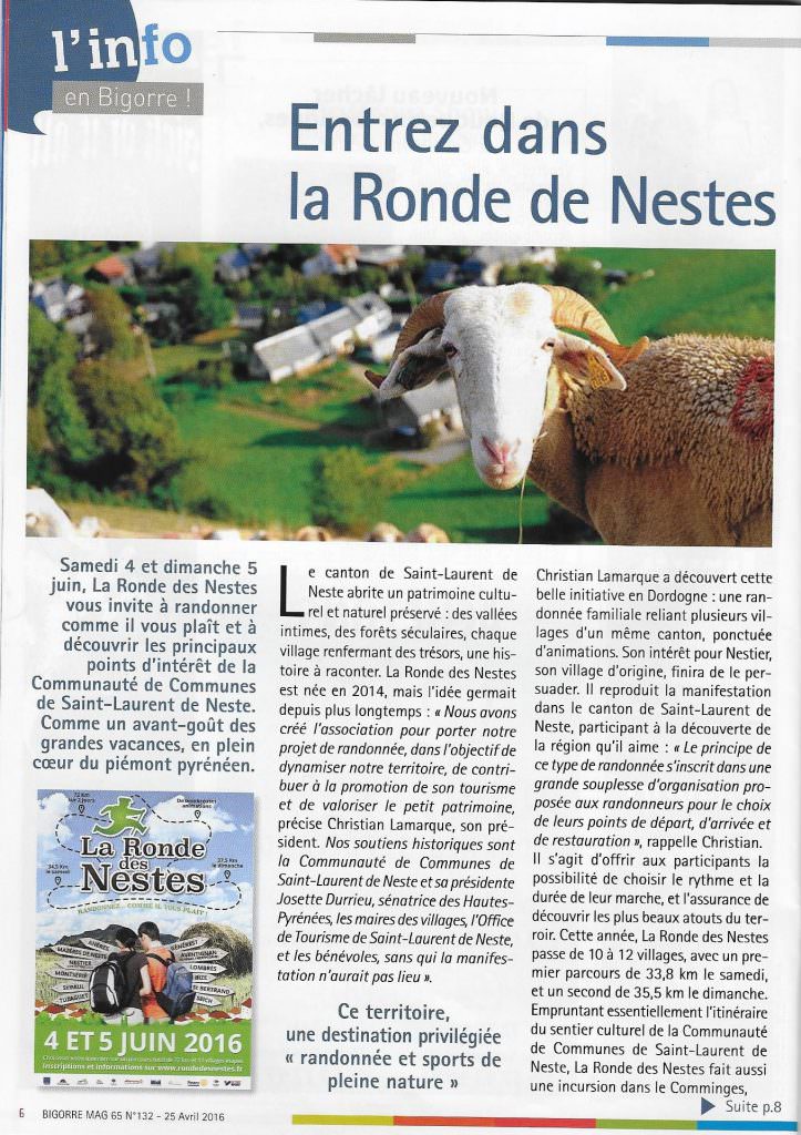 Ronde des Nestes Bigorre Mag